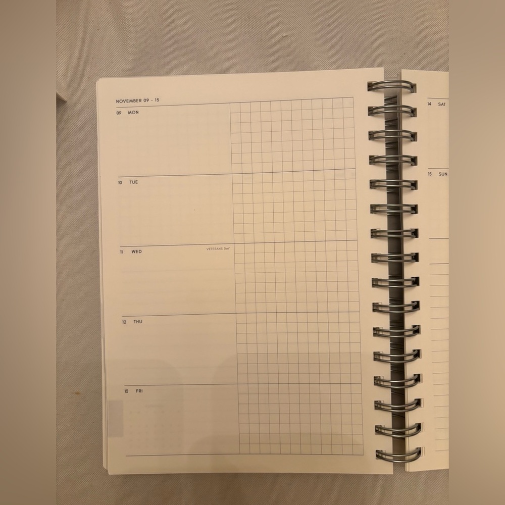 Cloth & Paper 2026 Planner from November Intention Box - Picture 10 of 11